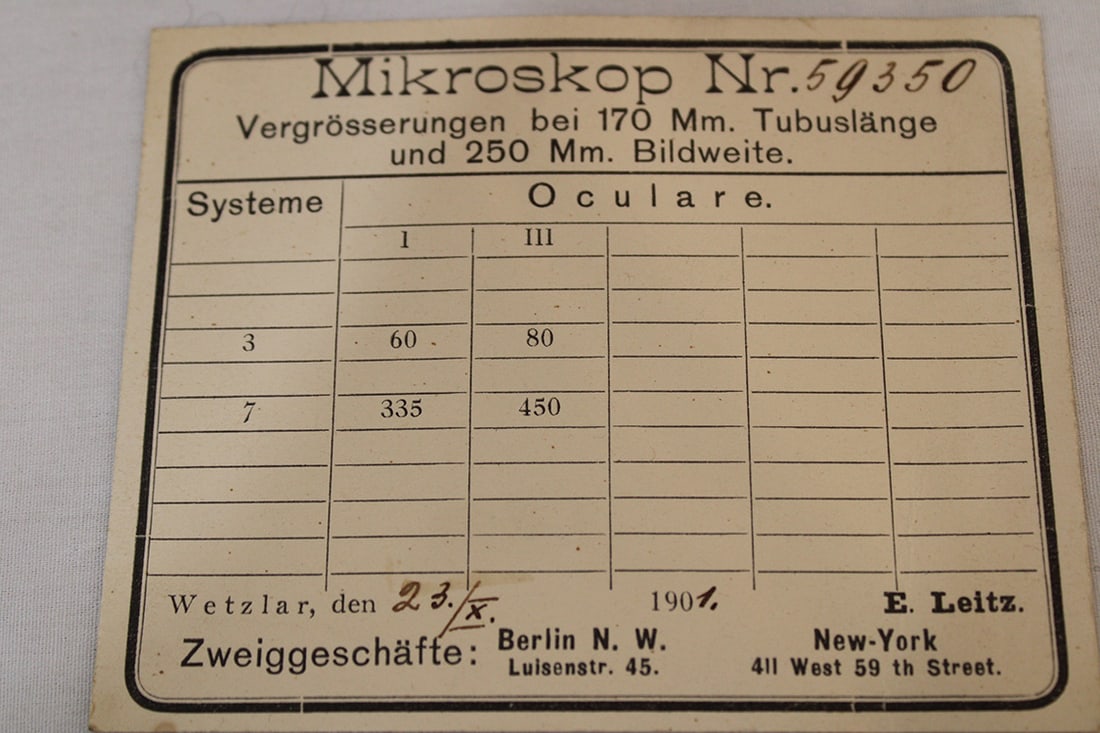 Real Clean E. Leitz Wetzlar Microscope - 11
