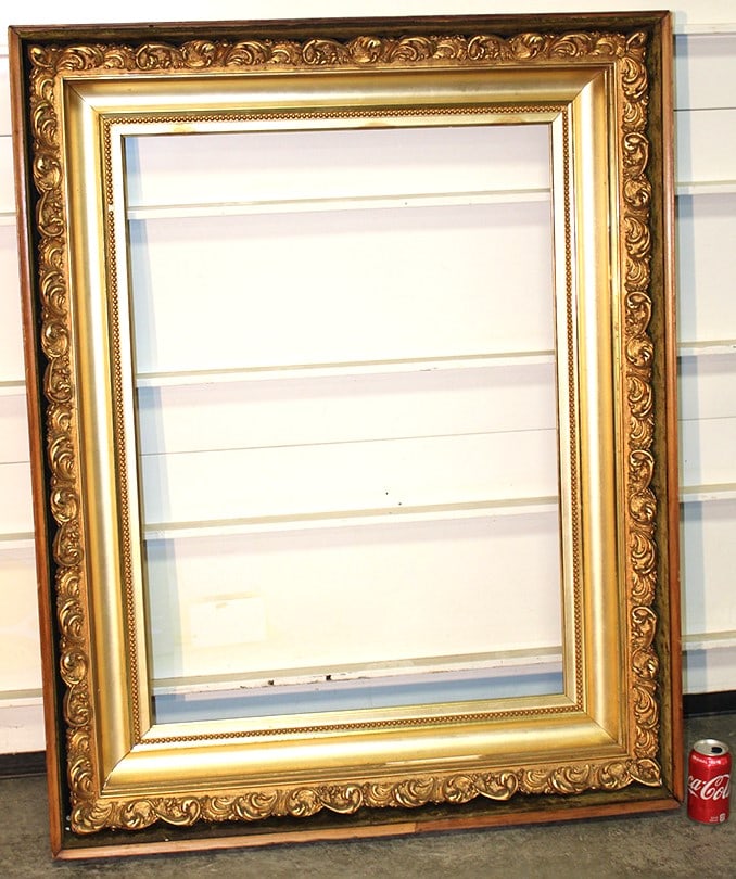 Large Gilted Victorian Shadow Box Frame (1 of 5)