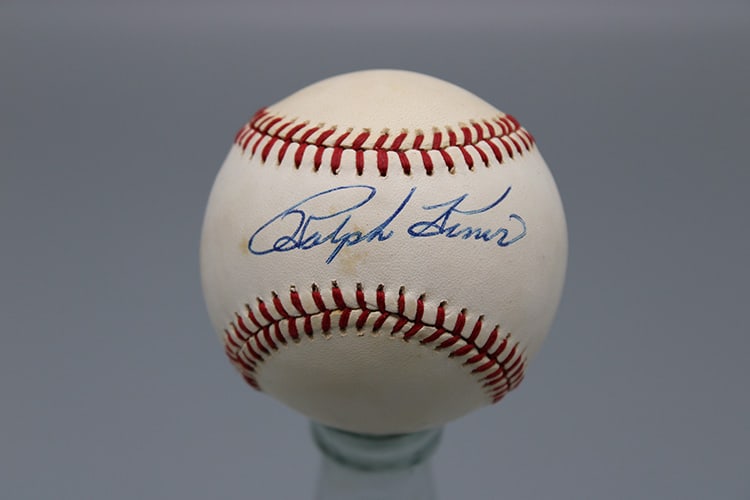 Ralph Kiner and Dock Ellis Signed Baseballs: Ralph Kiner and Dock Ellis Signed Baseballs.