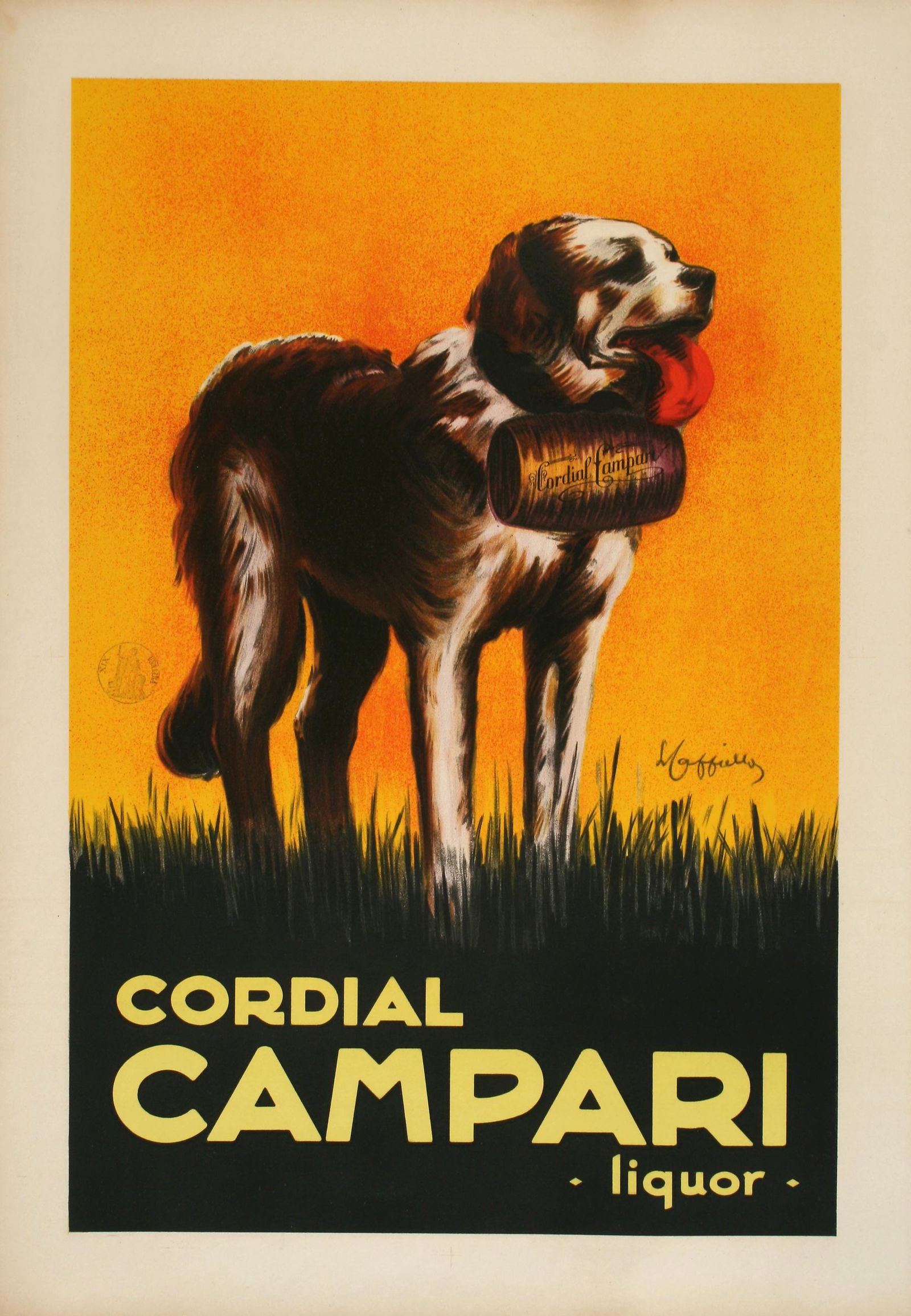 Leonetto Cappiello Original Vintage Poster Cordial (1 of 1)