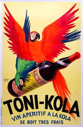 Toni Kola by Robys 1935 Original Vintage Poster