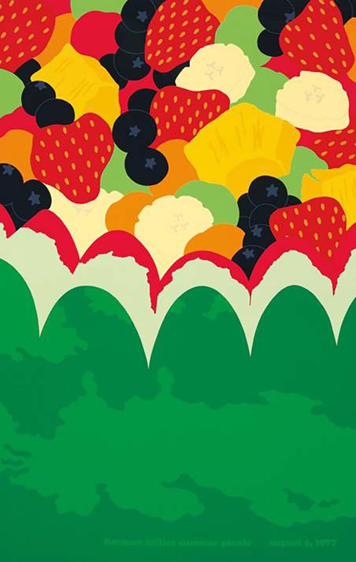 Original Herman Miller Poster 1984 by Steve Frykholm - Potato Salad (1 of 1)