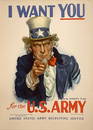 Original Vintage Uncle Sam I Want You WWII US Army