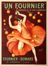 Original Vintage Cappiello Un Fournier Poster 1921 - Rare