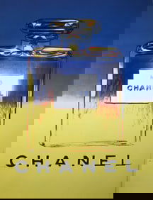 Andy Warhol Original Vintage Chanel No.5 Perfume Poster 1997