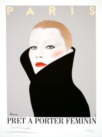 Razzia Limited Edition Hand Signed and Numbered Poster for Pret A Porter Paris 2007