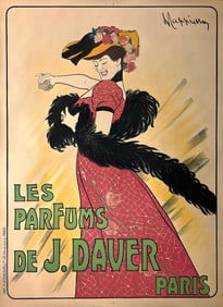 Original Vintage Poster by Leonetto Cappiello - Les Parfums de J. Daver Paris 1903