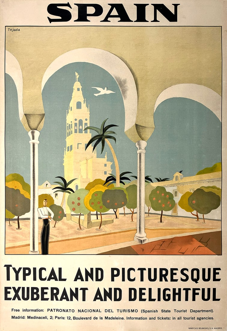 Original Vintage Spain - Typical and Picturesque by Tejada (1 of 1)