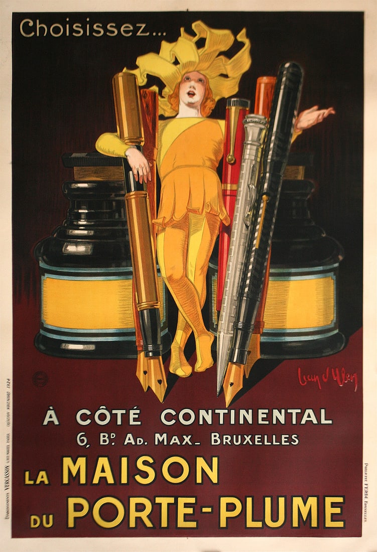 La Maison du Porte Plume Brown by Jean d'Ylen 1924 Rare (1 of 1)
