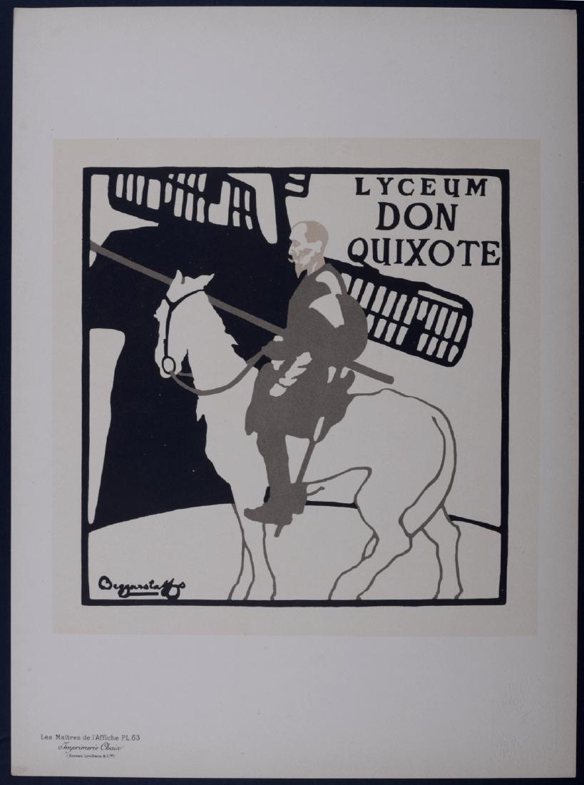 Beggerstaff Don Quixote 1898 Maitres Affiche lithograph (1 of 1)