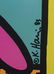 Keith Haring : Montreux Jazz 1983 screen print - 2
