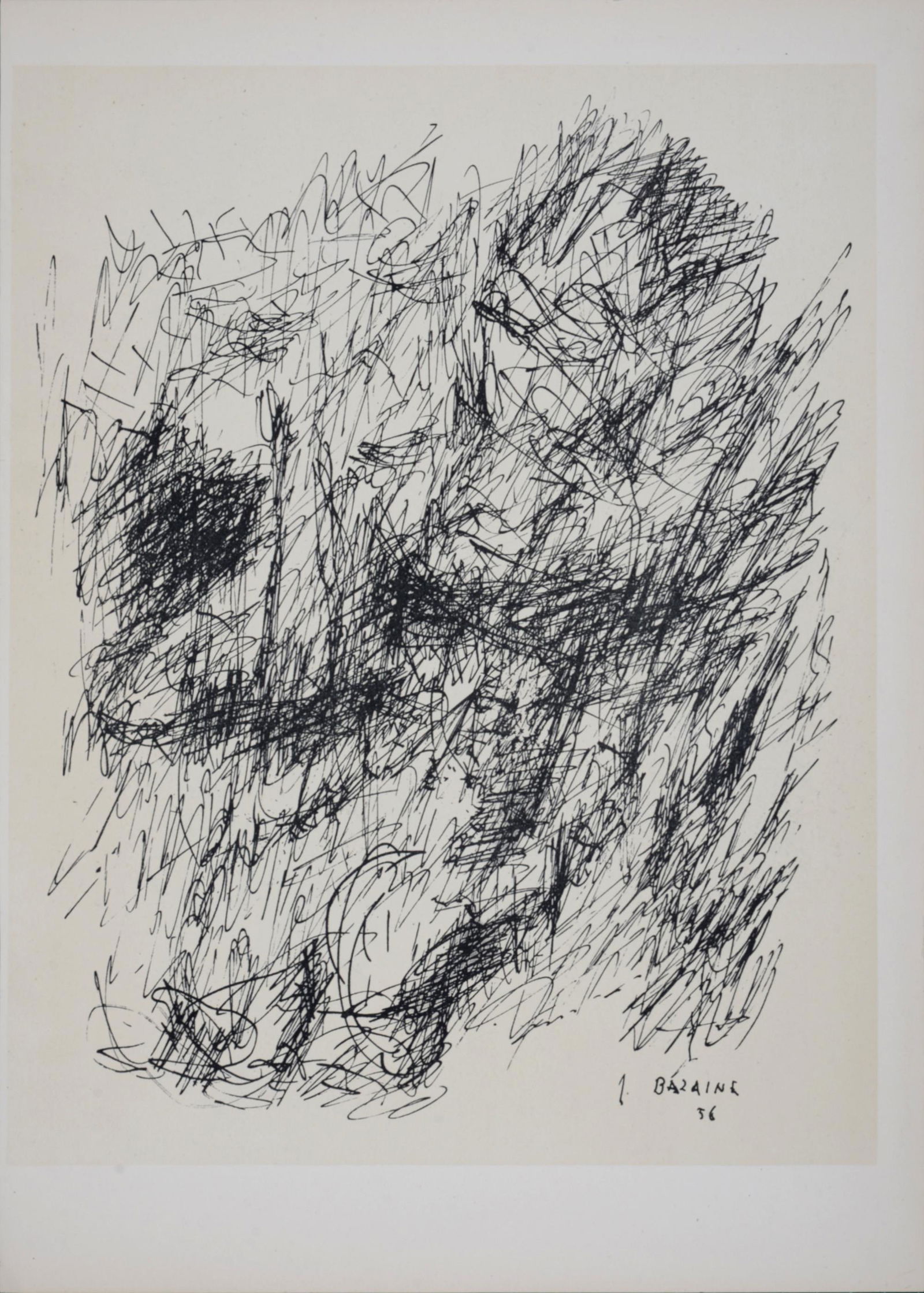 Jean Bazaine - Composition, 1956 (1 of 2)