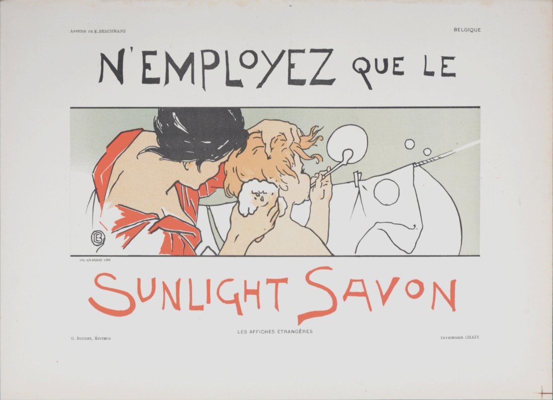 Berchmans - Sunlight Savon,1897 - Small poster (1 of 2)
