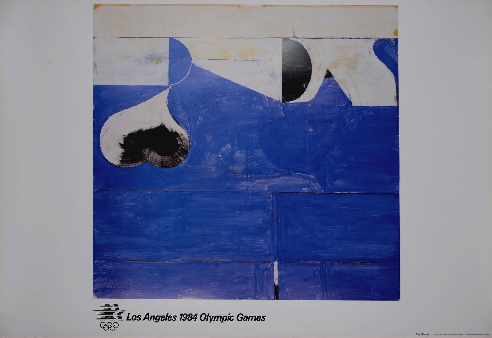 Richard Diebenkorn - Los Angeles Olympic, 1984 (1 of 2)
