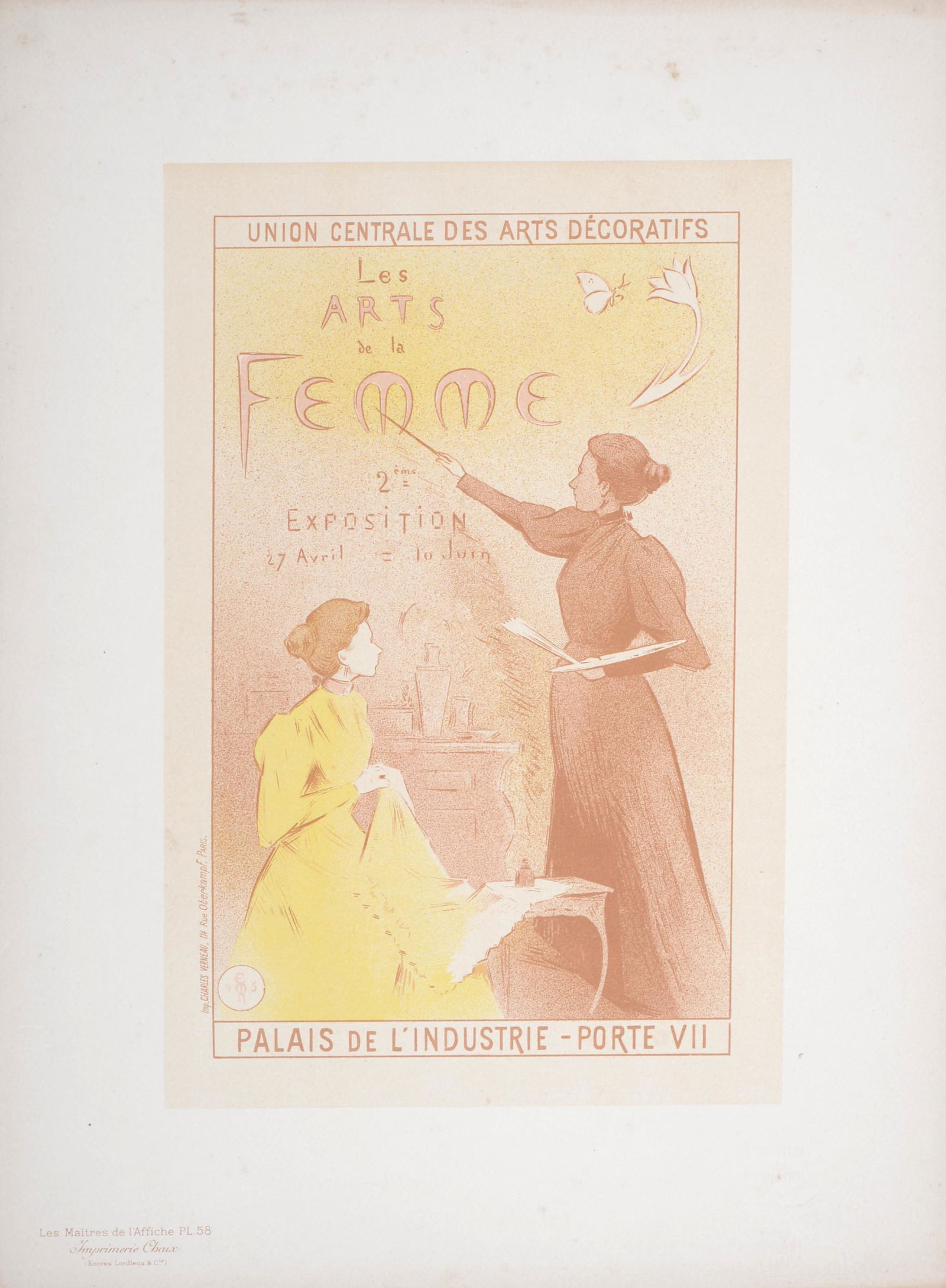 Moreau Nelaton - Maitres Affiche, Les Arts, 1899 (1 of 2)