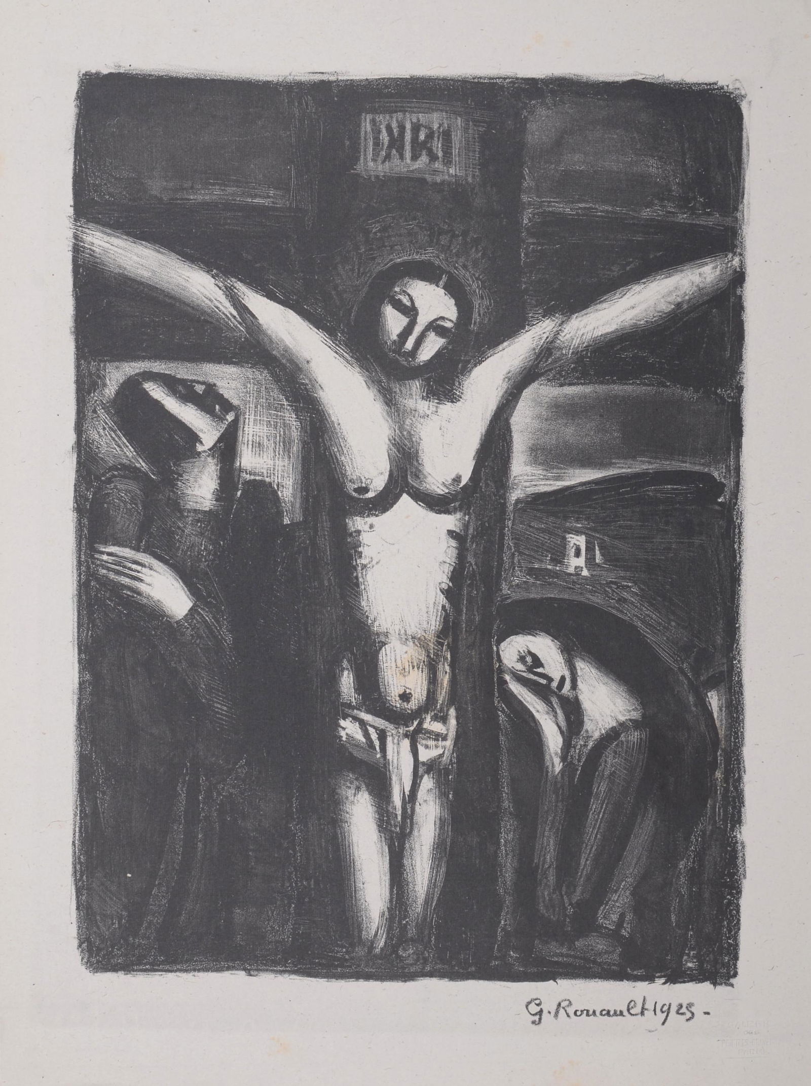 Georges Rouault - Christ en croix, 1925 (1 of 2)