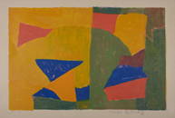 Serge Poliakoff - Composition,1956 Hand-signed