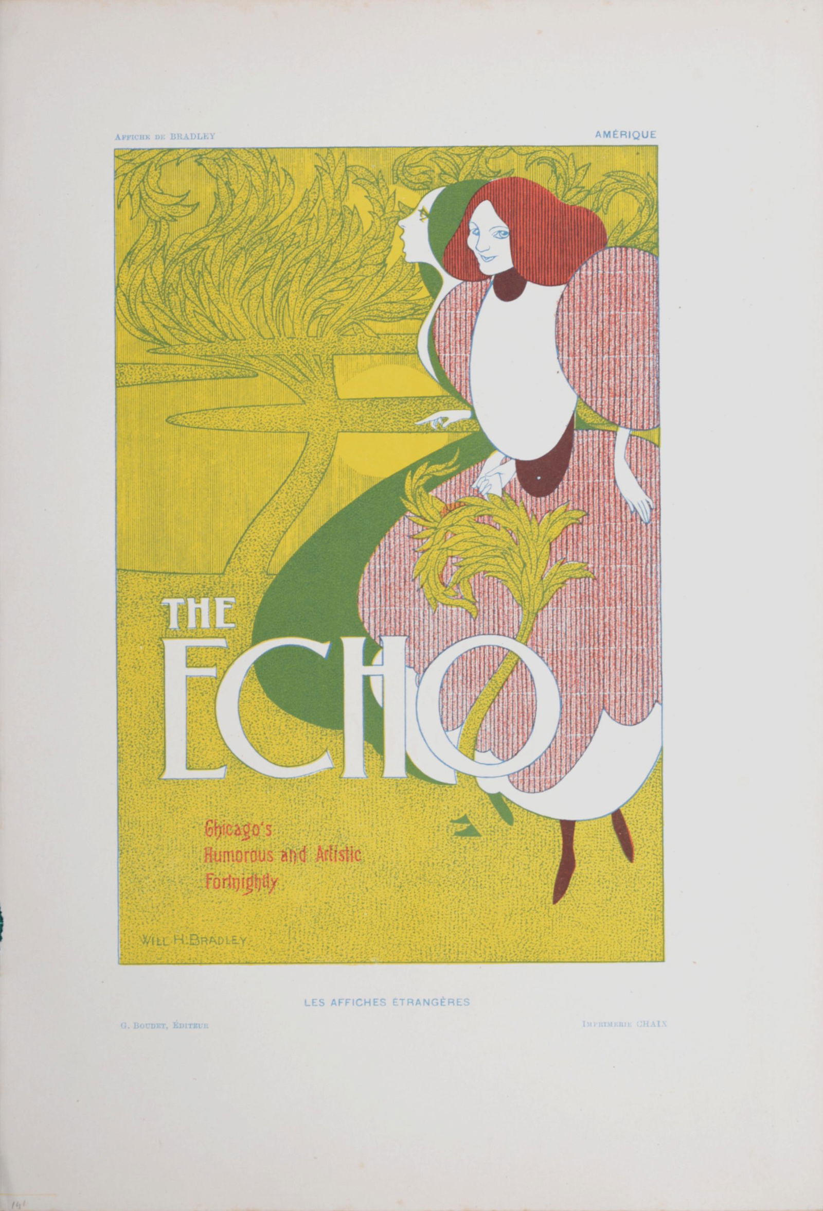 Bradley - The Echo, 1897 - Small poster (1 of 2)