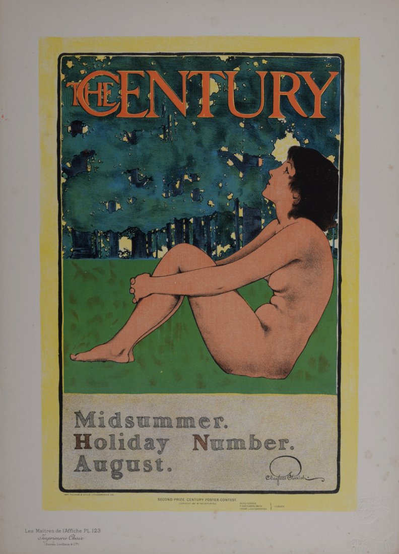 Maxfield Parrish - The Century, 1898 - Scarce! (1 of 2)