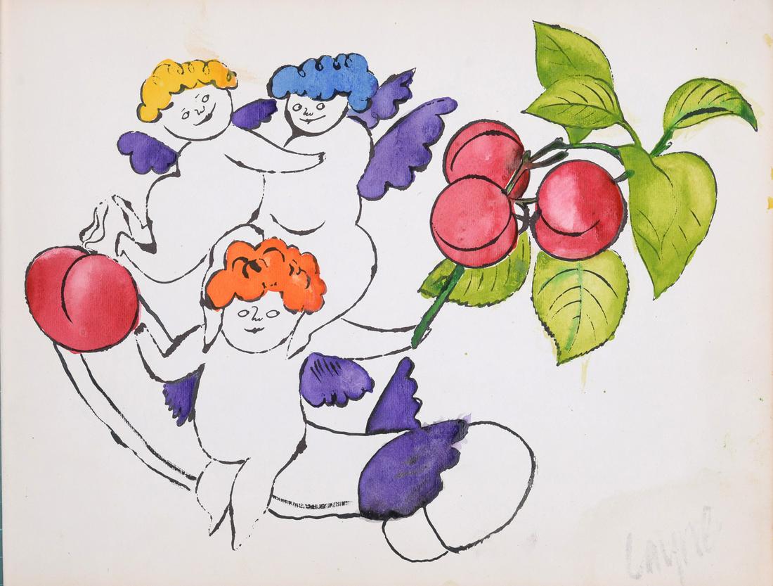 Andy Warhol - In the Bottom of My Garden, 1956 (1 of 2)