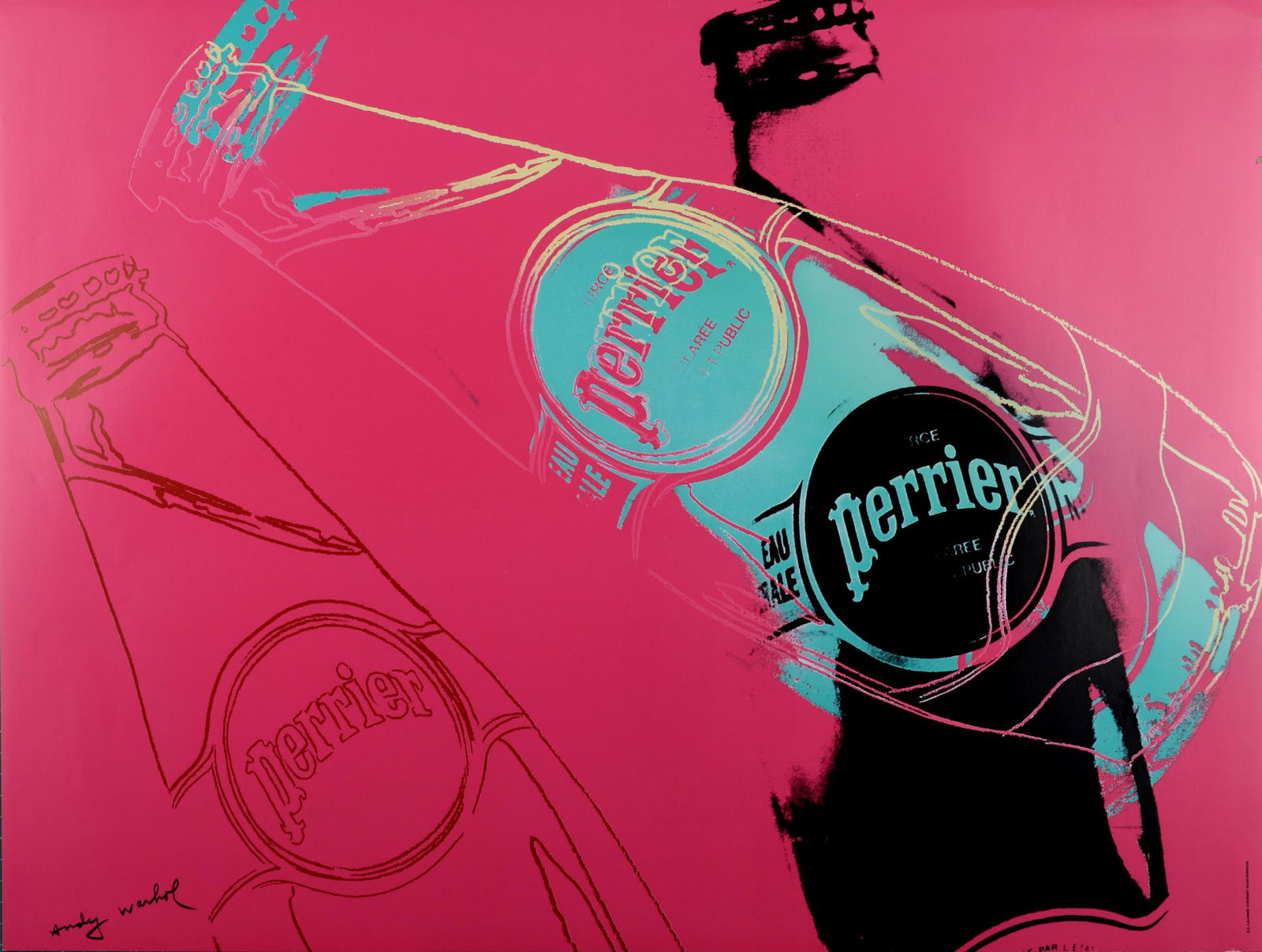 Andy Warhol - Perrier Pink, 1983 (1 of 5)