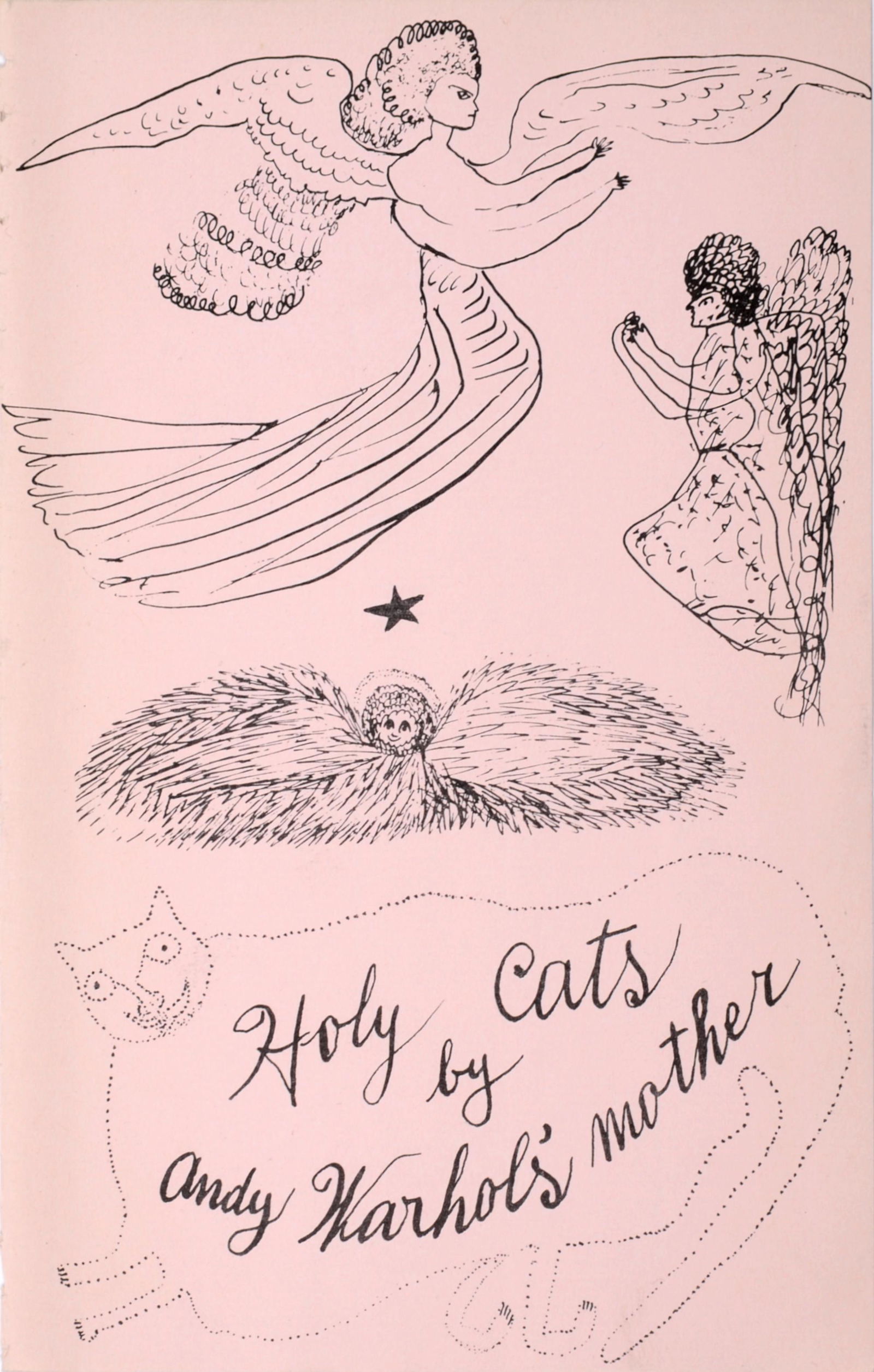 Warhol Mother - Holy Cats by A.W Mother, c. 1957 (1 of 2)