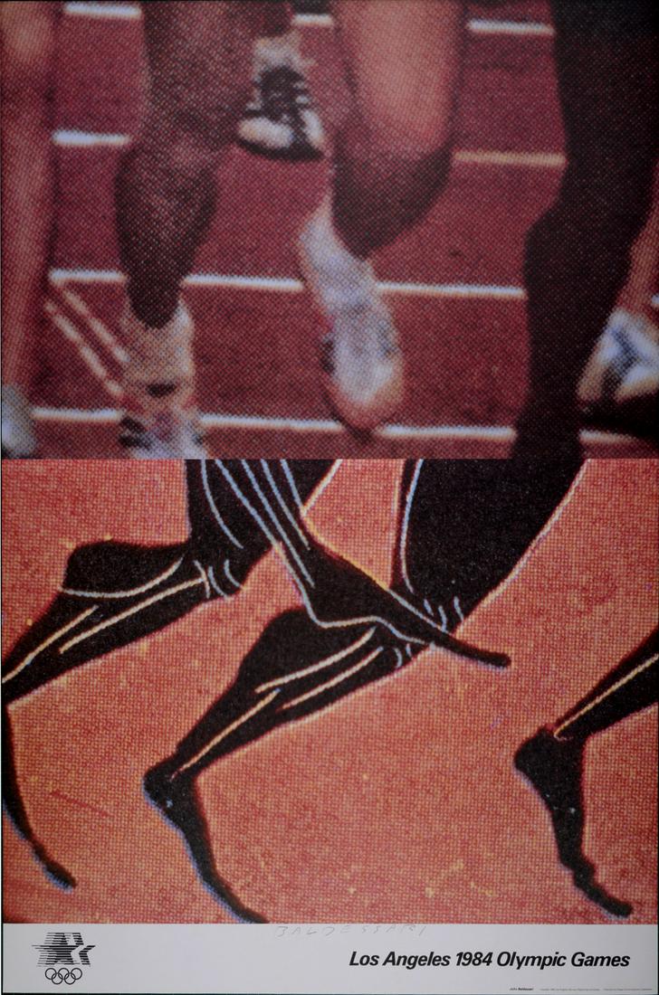 Baldessari - Los Angeles Olympic 1984 Hand-signed (1 of 2)