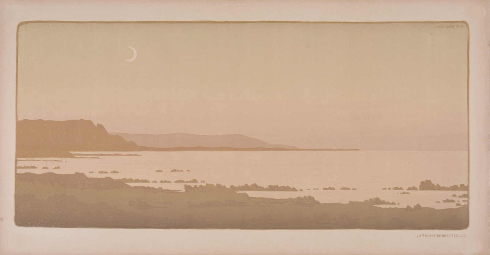 Paul Berthon - La Pointe de Bretteville, 1899 (1 of 2)