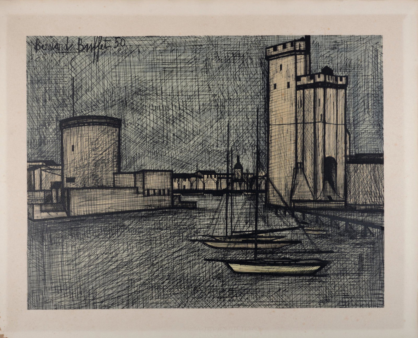 Bernard Buffet - Port de la Rochelle, 1960 (1 of 5)