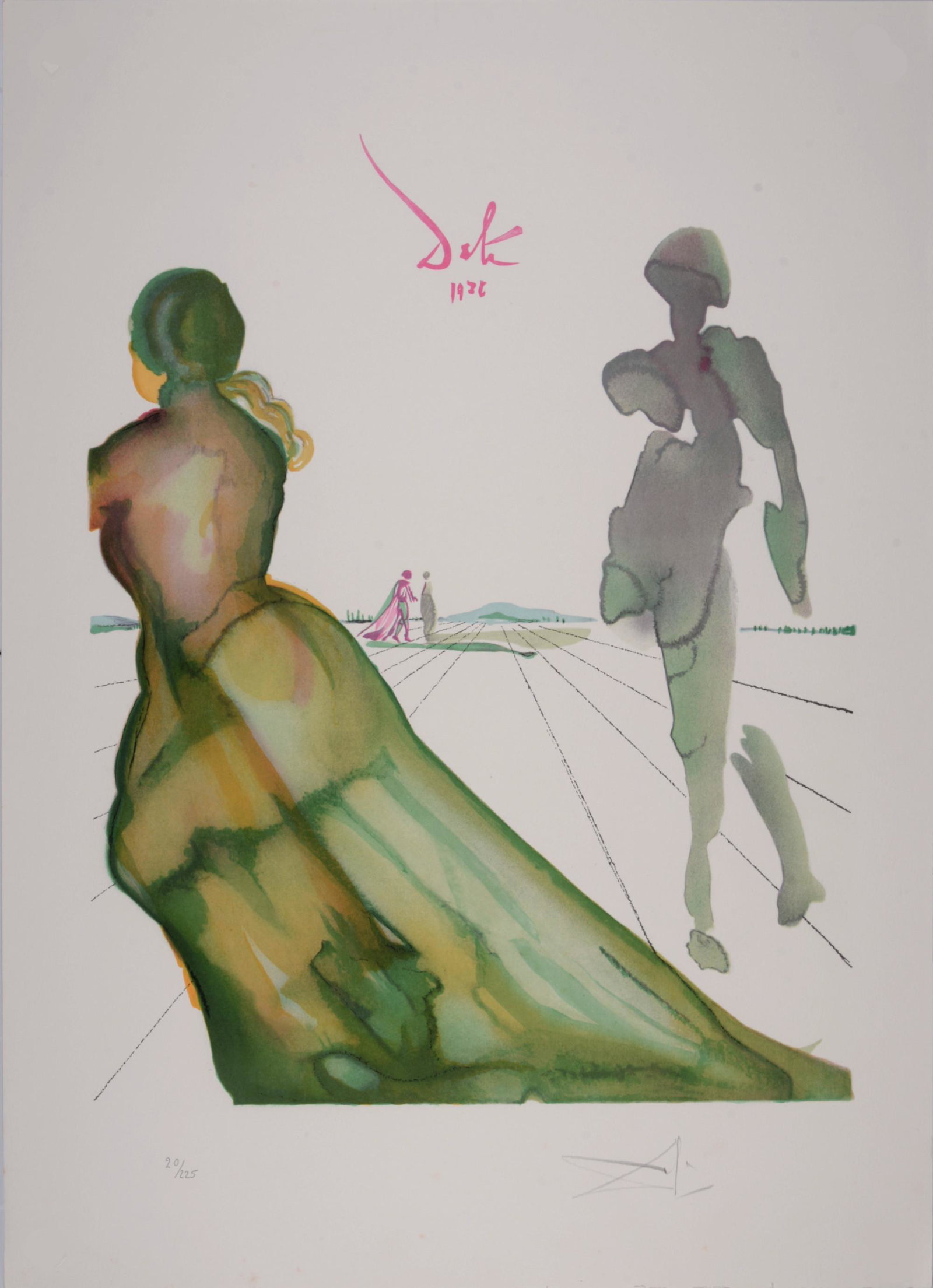 Salvador Dali - La deesse de Cythere..., c. 1979 (1 of 6)