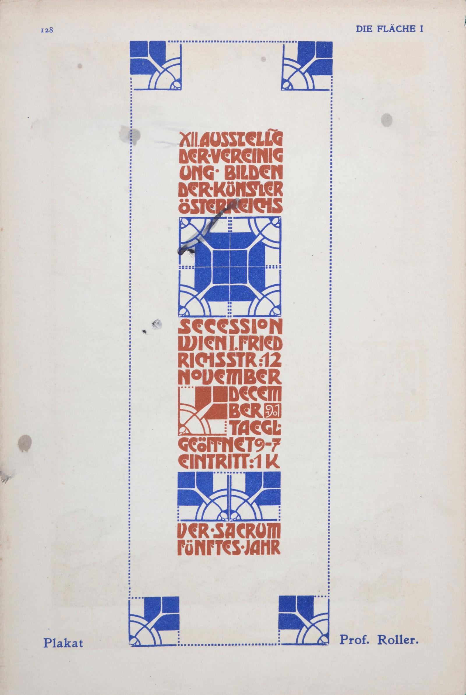 Alfred Roller - Die Flache, c.1902 Scarce! (1 of 5)