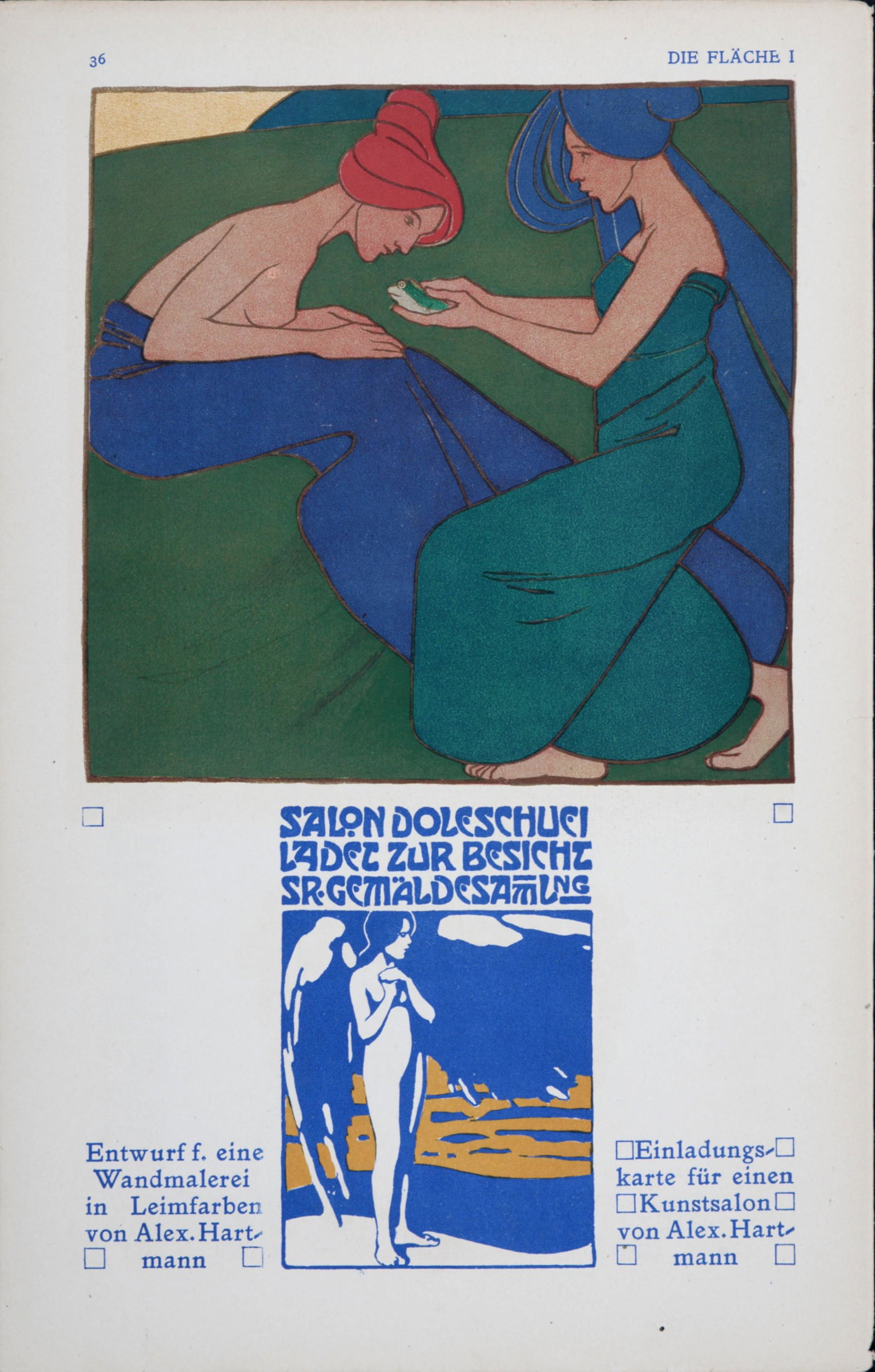 Alex. Hartmann - Zwei Frauen, c. 1910 (1 of 5)