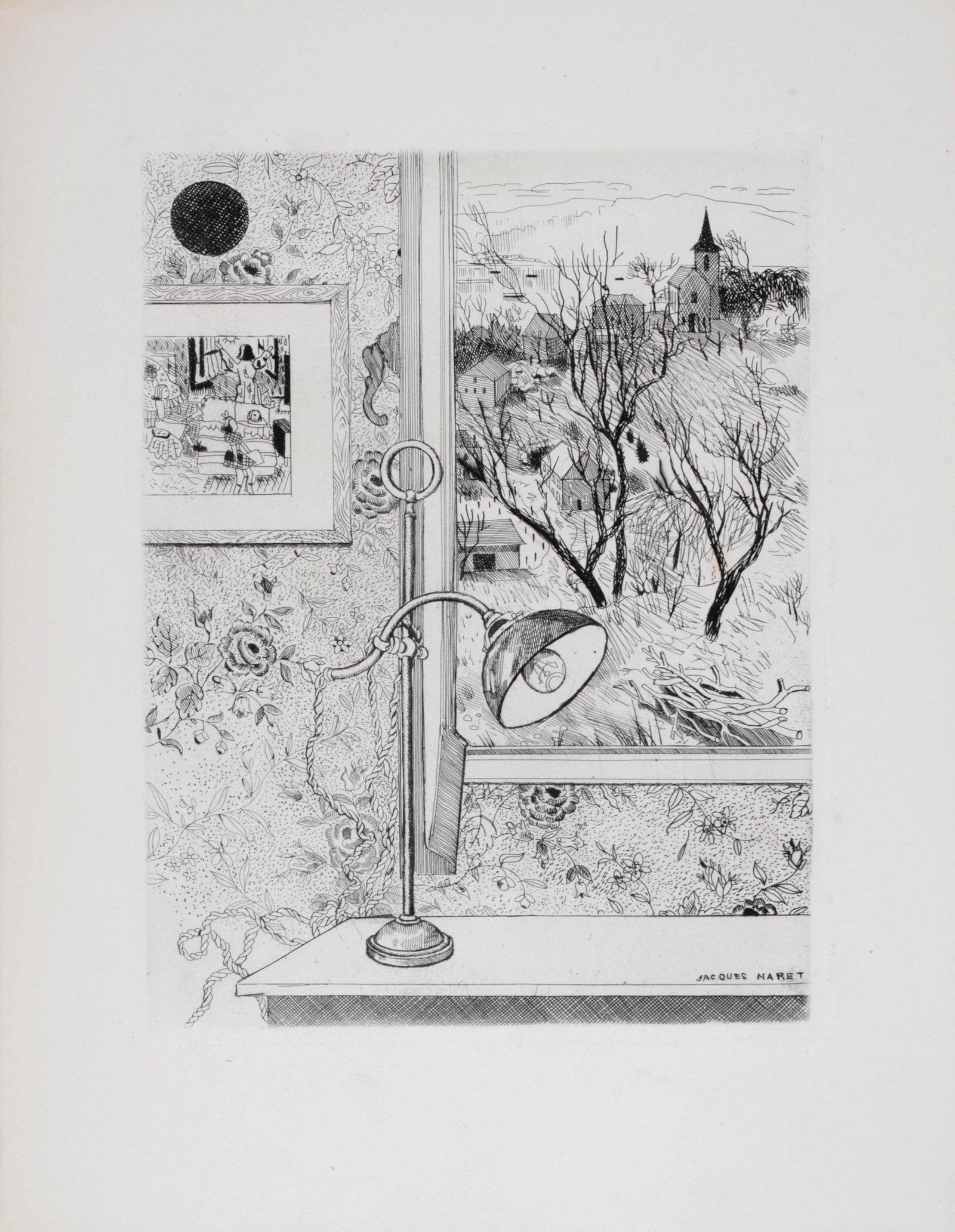 Jacques Maret - Vue sur la fenetre, 1946 (1 of 5)