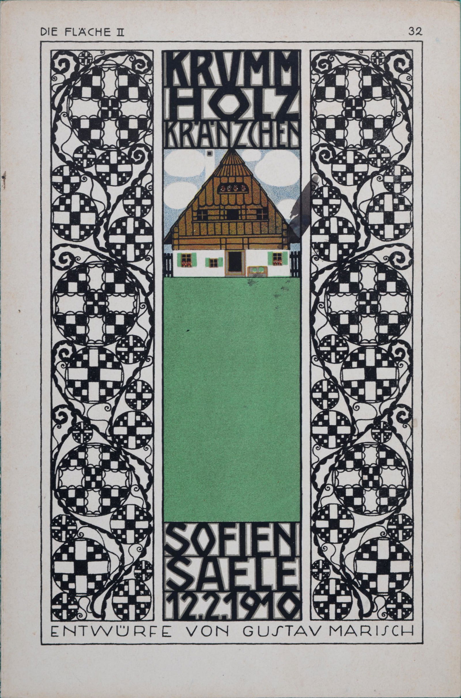 Marisch - Krumm holz Kranzchen, c. 1910 - SCARCE! (1 of 5)