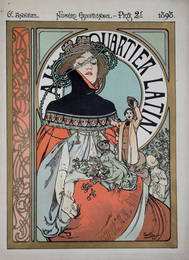 Mucha Au Quartier Latin, 1898 Complete magazine