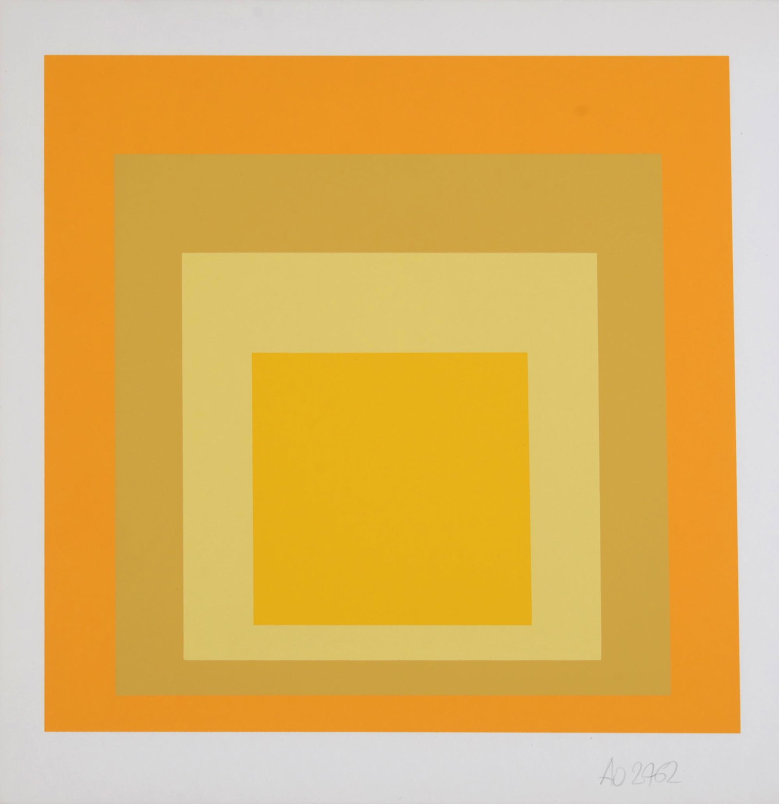 Joseph Albers - Homage to the Square (A), 1971 (1 of 6)