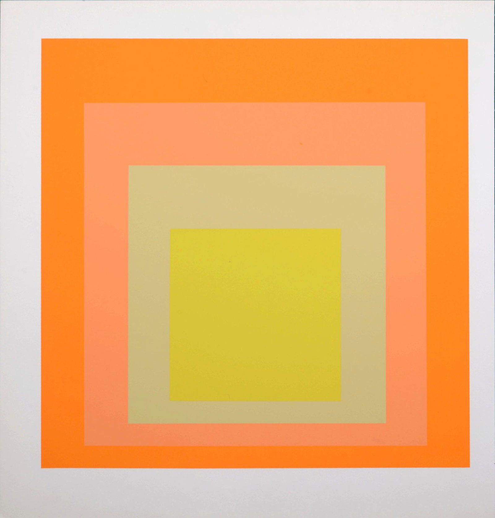 Joseph Albers - Homage to the Square (G), 1971 (1 of 5)