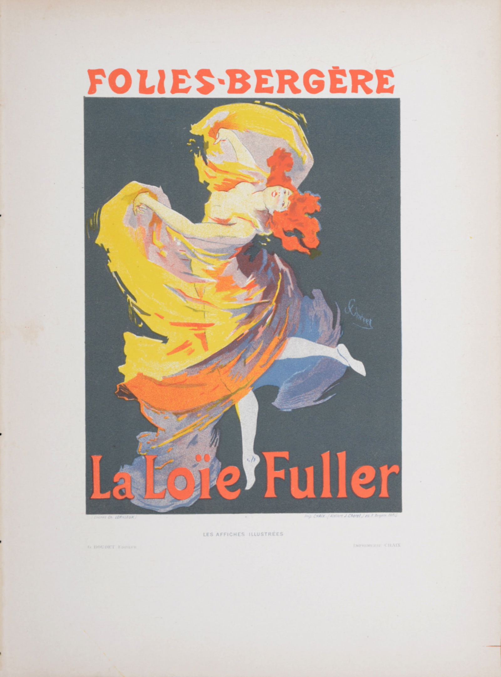 Jules Cheret - La Loie Fuller, c. 1896 (1 of 5)
