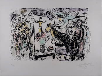 Marc CHAGALL - L'Artiste et Themes bibliques, 1974