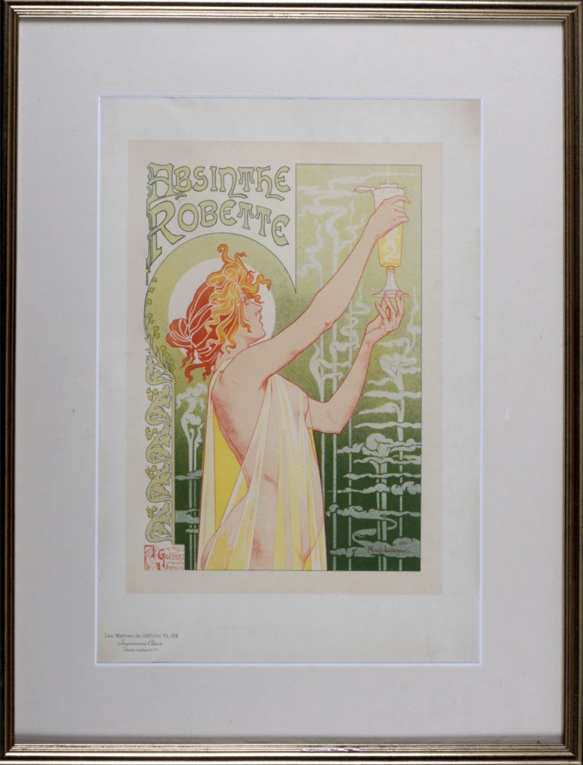 Privat-Livemont  - Absinthe Robette (1 of 6)