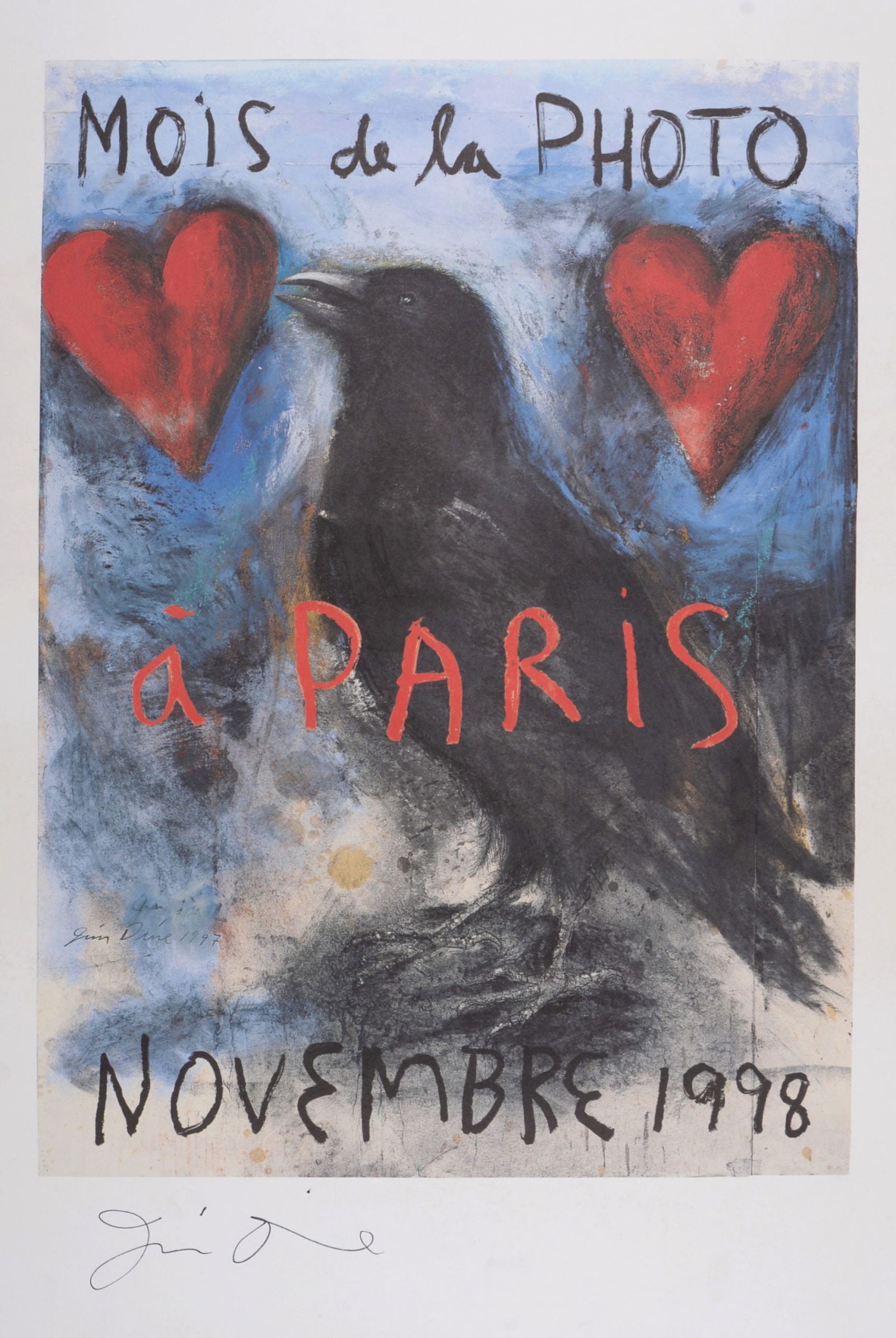 Jim Dine - Mois de la photo, 1998 - Hand-signed! (1 of 6)