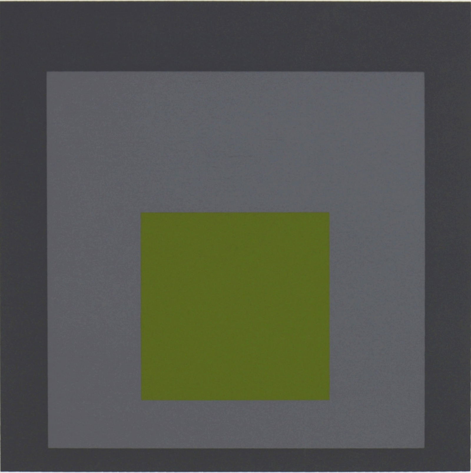 Albers - Homage to the Square: Ten Works by Josef Albers (#II), 1962 (1 of 5)