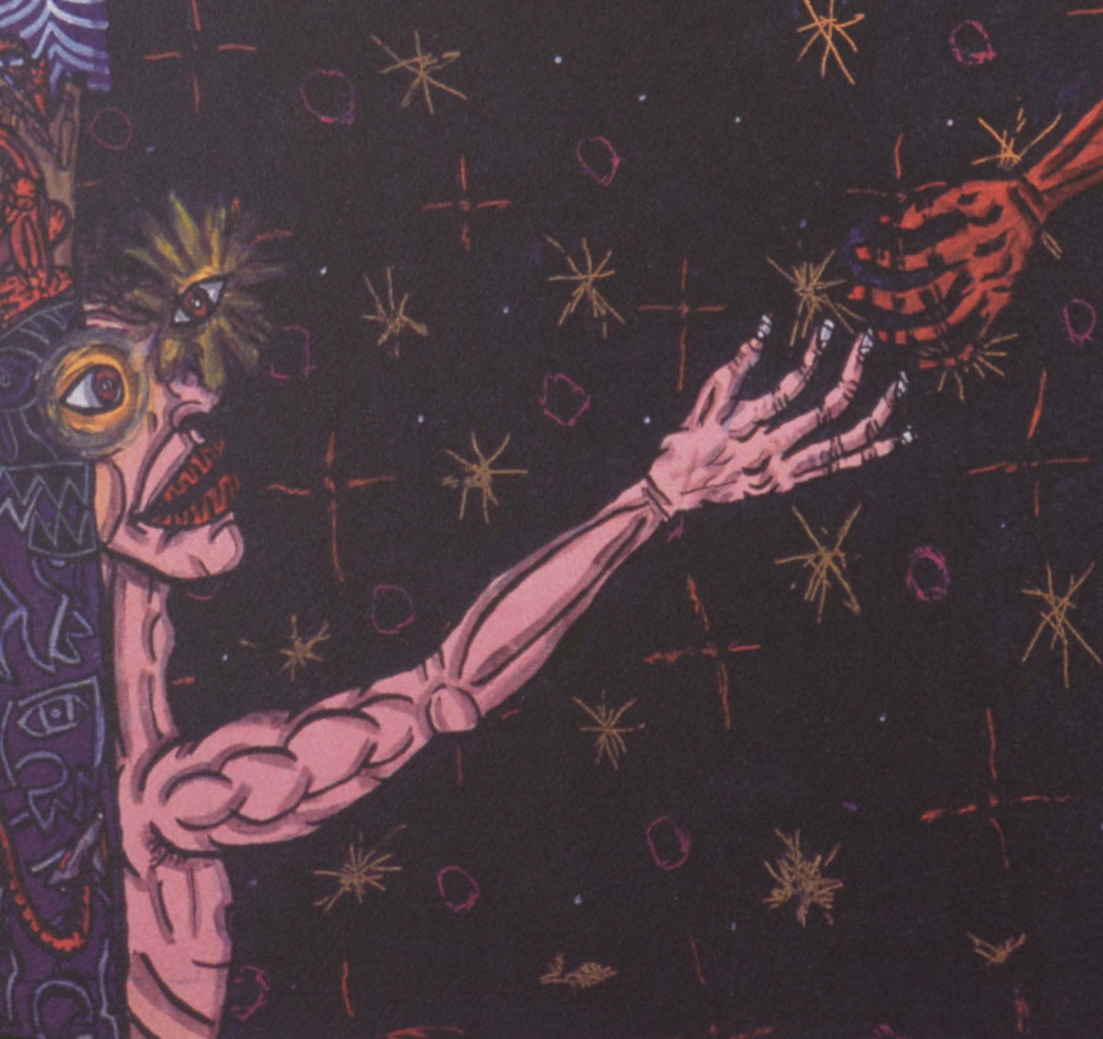 Robert Combas - Combas a Ponsard !, 1995: Robert Combas (1957)Combas a Ponsard !, 1995 Offset lithograph on Velin paper.Dimensions:+ Size of the sheet: 60 x 44 cm / 23,6 x 17,3 in.+ Size of the image: 57 x 41 cm / 22,4 x 16,1 in.Published on