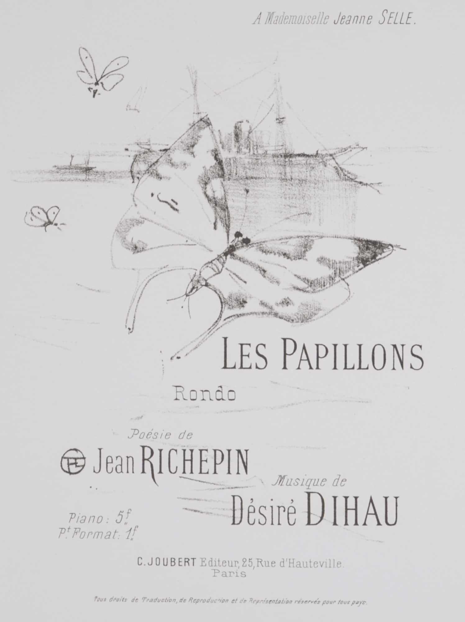 Henri de Toulouse-Lautrec - Les Papillons, 1895 (1 of 4)