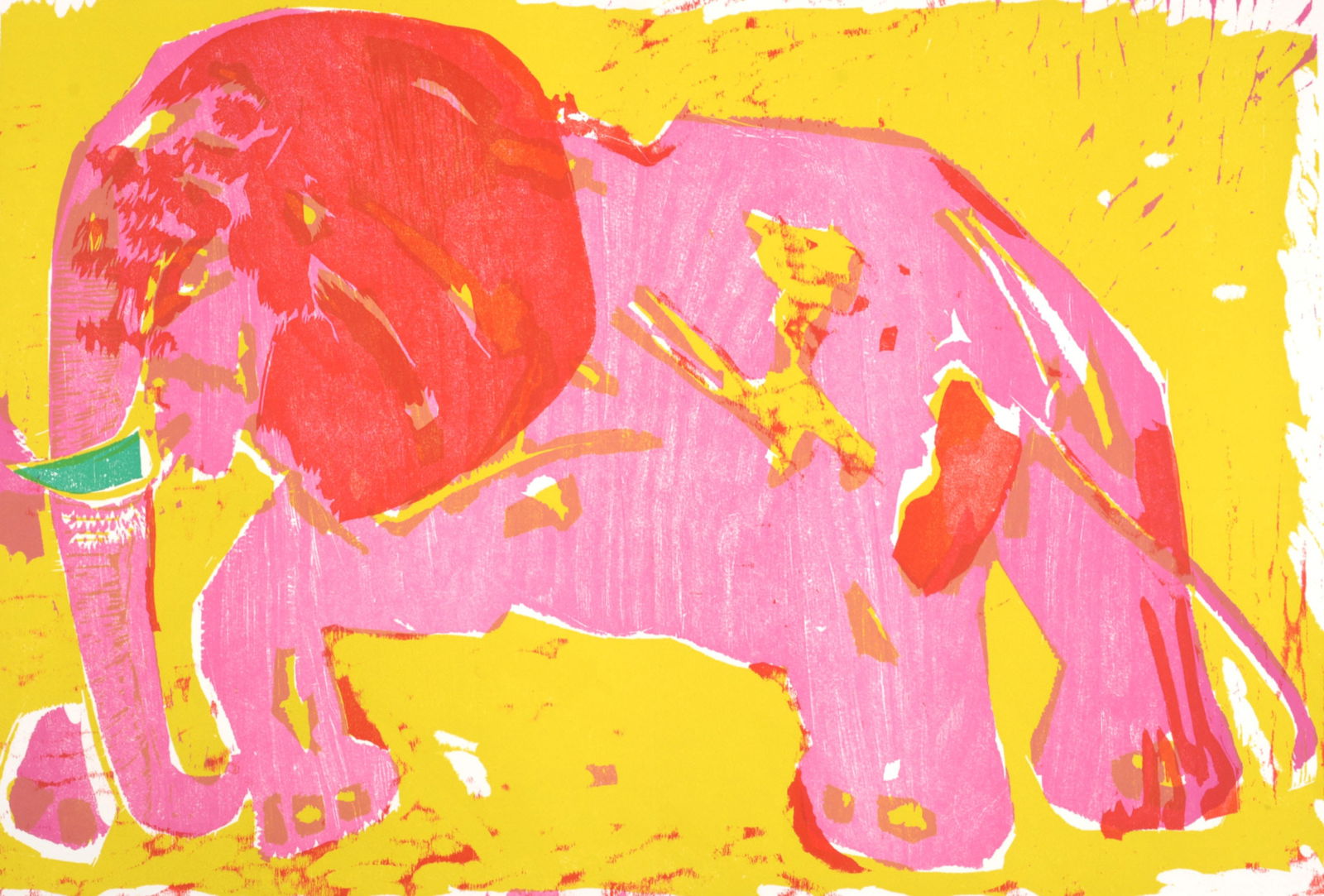 Bernard Lorjou - L'Elephant, 1965 (1 of 5)