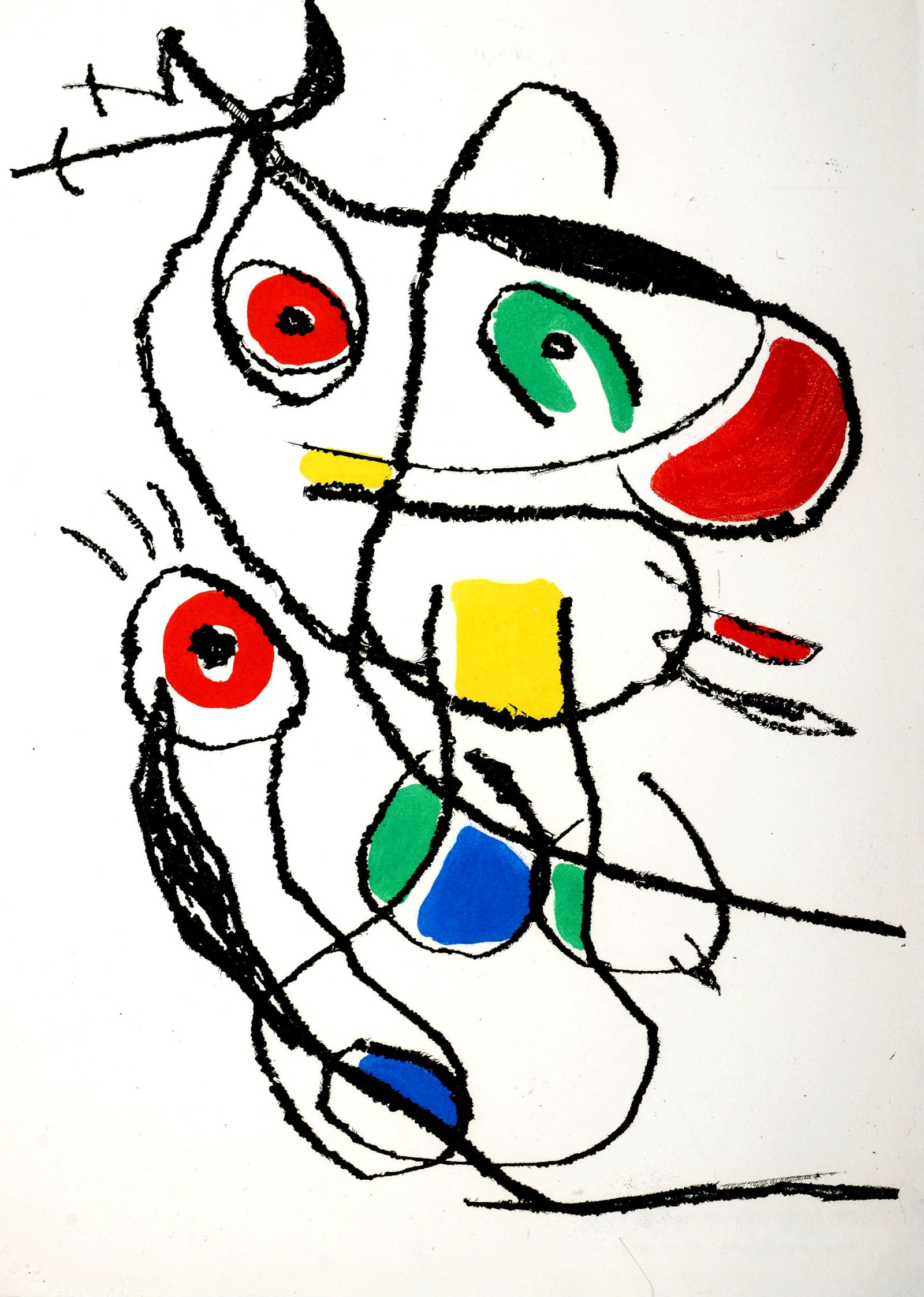 Joan Miro - Le Courtisan grotesque XIX, 1974 (1 of 5)