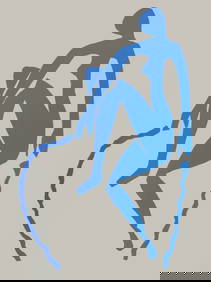 Henri MATISSE (After) - Nu Bleu Sauteuse de Corde, 1960 (1 of 6)