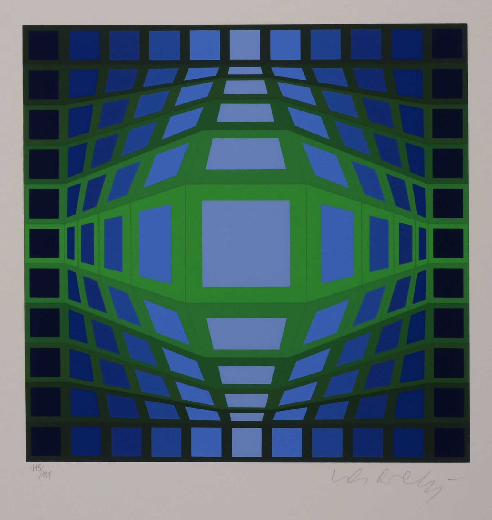 Victor Vasarely - Gyemant, 1973 (1 of 7)