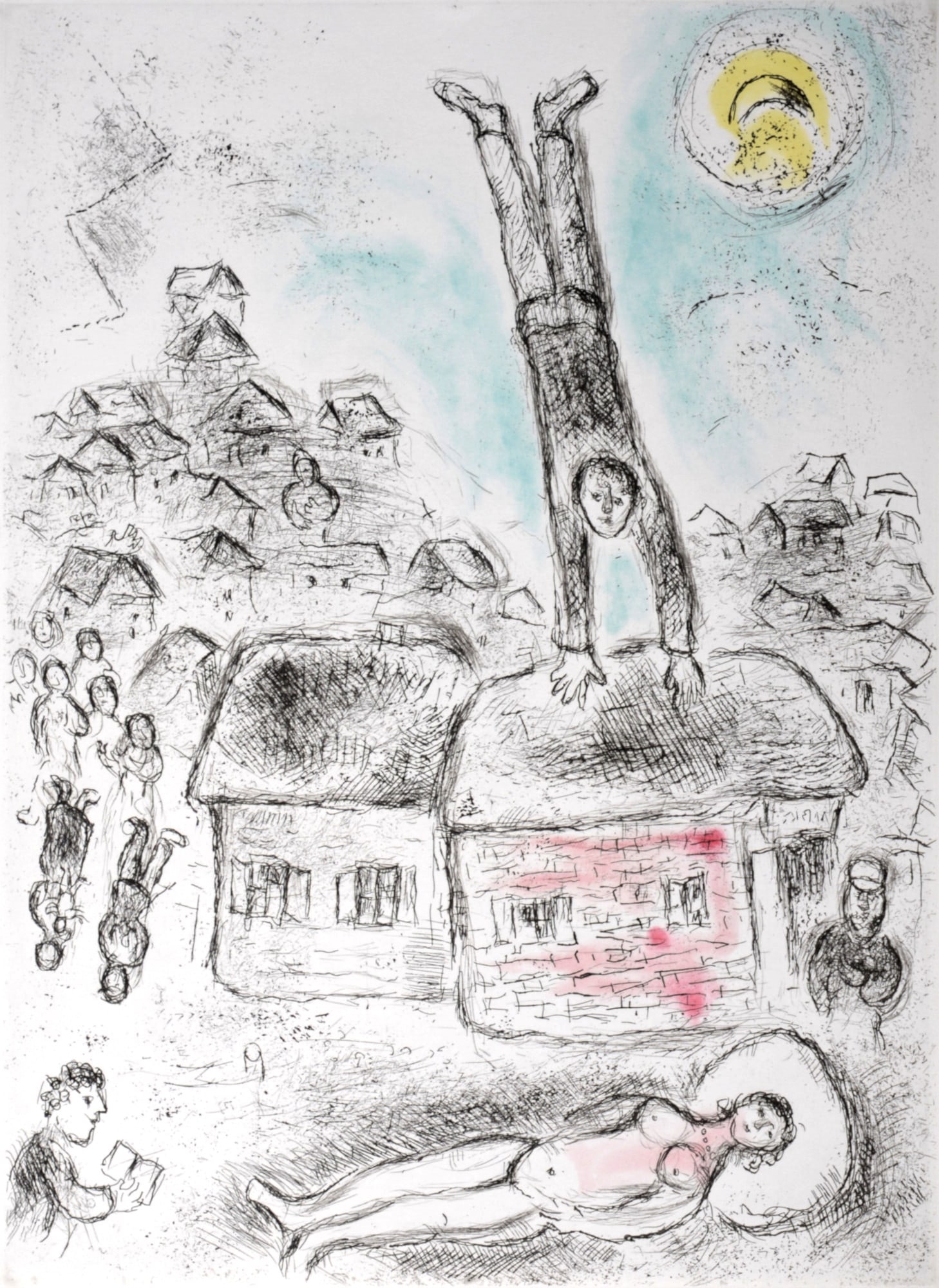 Marc Chagall - Celui qui dit les choses sans rien dire, 1976 - PLATE 2 (1 of 6)