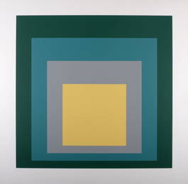 Josef Albers - SP-VI, 1967 - Hand-signed